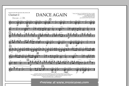 Dance Again (feat. Pitbull): Clarinet 2 part by Achraf Janussi