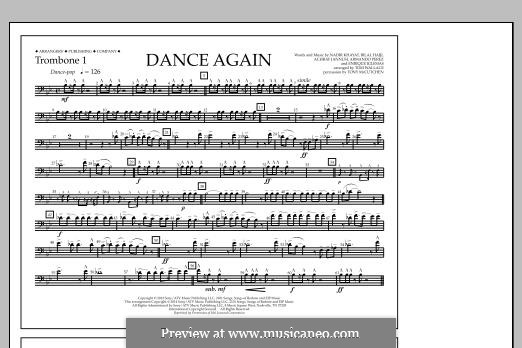 Dance Again (feat. Pitbull): Trombone 1 part by Achraf Janussi