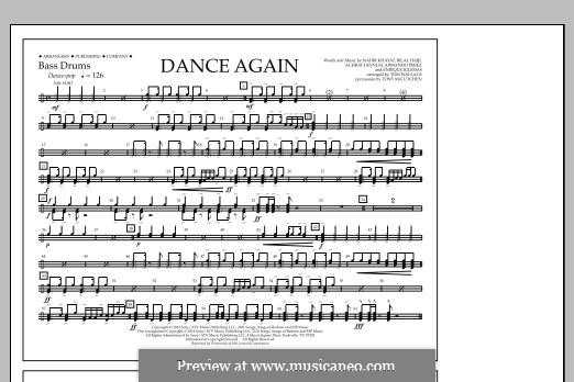 Dance Again (feat. Pitbull): Bass Drums part by Achraf Janussi