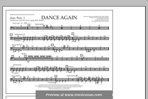 Dance Again (feat. Pitbull): Aux. Perc. 1 part by Achraf Janussi