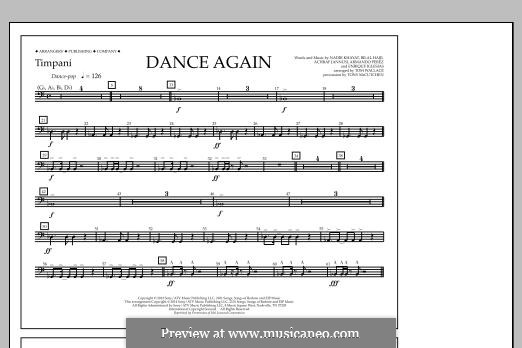 Dance Again (feat. Pitbull): Timpani part by Achraf Janussi