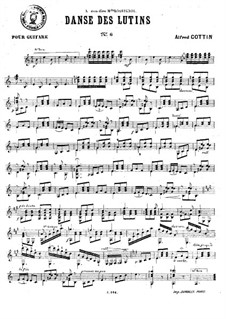 Dance of the Elves: For guitar by Alfred Cottin