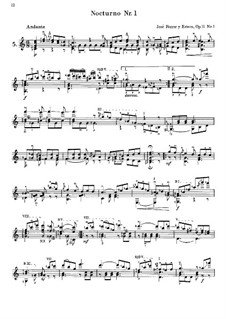 Nocturnes, Op.11: Nocturne No.1 by José Ferrer