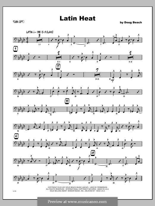 Latin Heat: Tuba part by Doug Beach