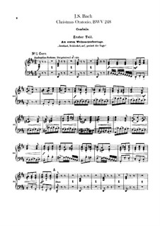 Complete set: Harpsichord part by Johann Sebastian Bach