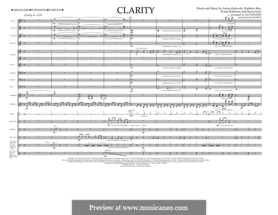Clarity (Zedd): Full Score by Holly Brook Hafermann, Anton Zaslavski, Matthew Bair, Porter Robinson