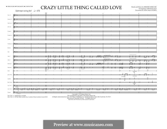 Marching Band version: Full Score by Freddie Mercury