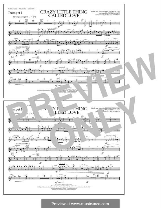 Marching Band version: Trumpet 1 part by Freddie Mercury