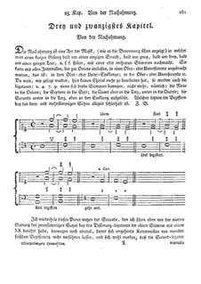 Gründliche Anweisung zur Composition: Kapitel 23-26 by Johann Georg Albrechtsberger