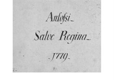 Salve Regina: Salve Regina by Pasquale Anfossi