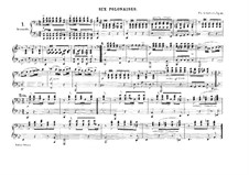 Six Polonaises, D.824 Op.61: For piano four hands by Franz Schubert