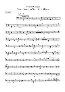 Complete Concerto: Timpani part by Frédéric Chopin