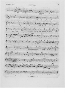 Complete Concerto: French horn II part by Frédéric Chopin