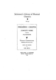 Allegro de concert, Op.46: For piano by Frédéric Chopin