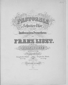 Pastorale in A Major, S.508: Pastorale in A Major by Franz Liszt