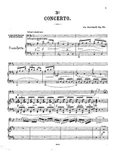 Cello Concerto No.3 in D Major, Op.18: Score by Karl Julevich Davydov