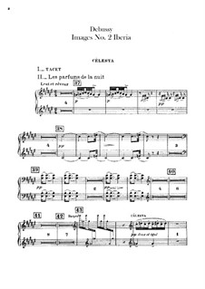 Set III, No.2 Iberia, L.122: Celestas part by Claude Debussy