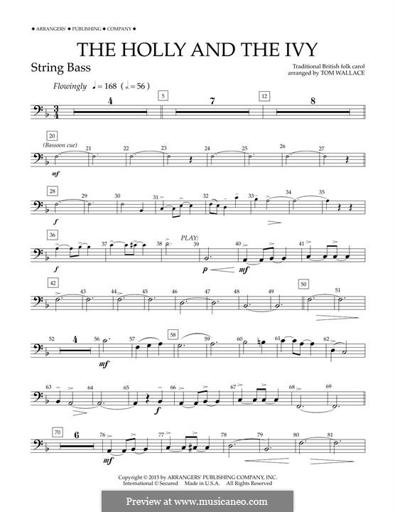 Concert Band version: String Bass part by folklore