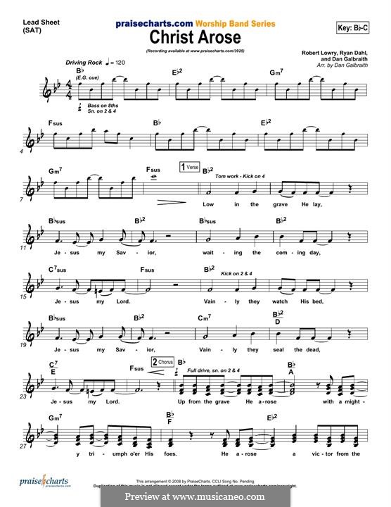 Christ Arose: Christ Arose by Ryan Dahl