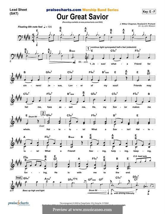 Our Great Savior: Our Great Savior by Rowland Huw Prichard