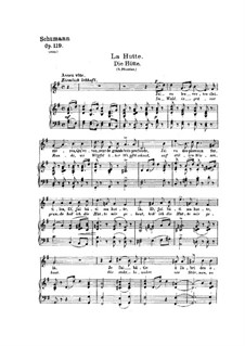 Three Poems, Op.119: Complete set by Robert Schumann