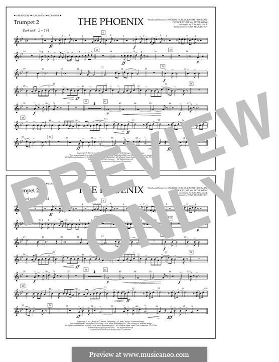 The Phoenix (Fall Out Boy): Trumpet 2 part by Andrew Hurley, Joseph Trohman, Patrick Stump, Peter Wentz