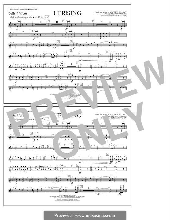 Uprising (Muse): Bells/Vibes part by Matthew Bellamy