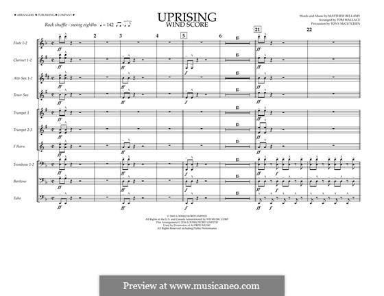 Uprising (Muse): Wind Score by Matthew Bellamy