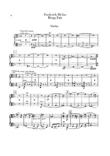 Brigg Fair : Violas part by Frederick Delius
