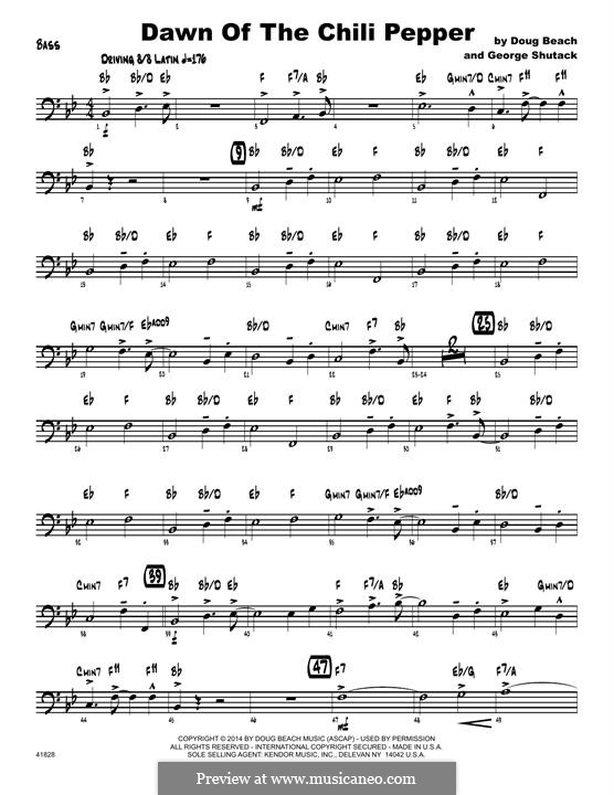 Dawn of The Chili Pepper: Bass part by Doug Beach, George Shutack