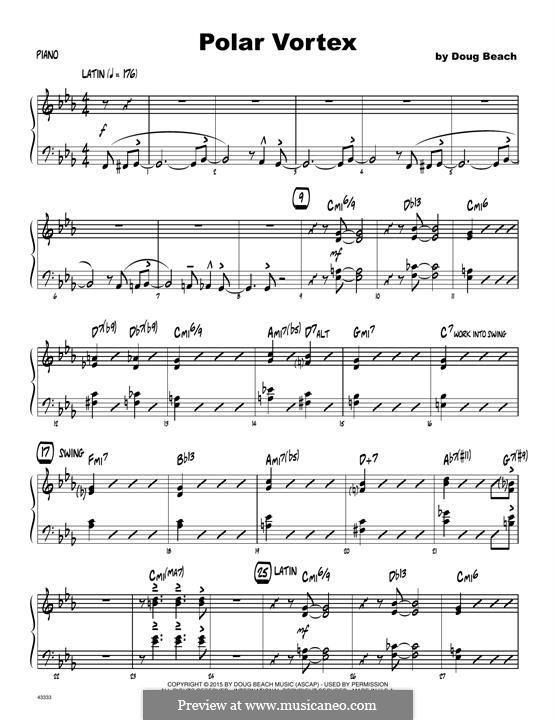 Polar Vortex: Piano part by Doug Beach