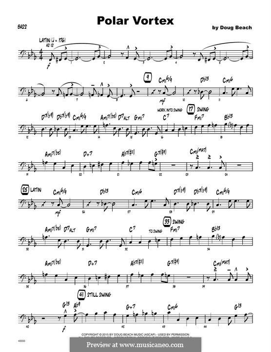 Polar Vortex: Bass part by Doug Beach