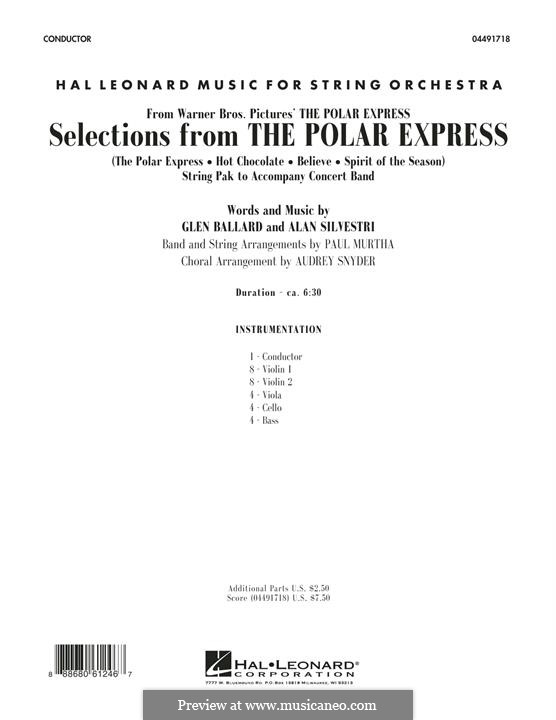 The Polar Express: Full Score by Alan Silvestri, Glen Ballard