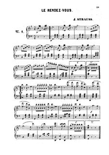 Le rendez-vous: Le rendez-vous by Johann Strauss (Sohn)