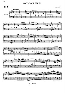 Three Sonatinas, Op.38: Complete set by Muzio Clementi