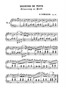 Souvenirs de Pesth, Op.66: Souvenirs de Pesth by Johann Strauss (Sohn)