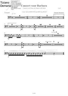 Concert voor Barbara: Timpani part by Tormy Van Cool
