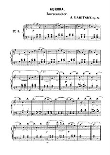Aurora, Op.34: Aurora by Joseph Labitzky