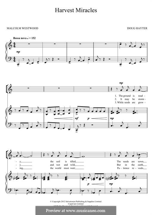 Harvest Miracles (The Salvation Army) by D. Hayter on MusicaNeo