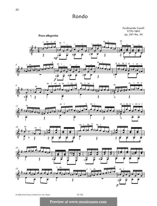 Rondo, Op.241 No.34: Rondo by Ferdinando Carulli