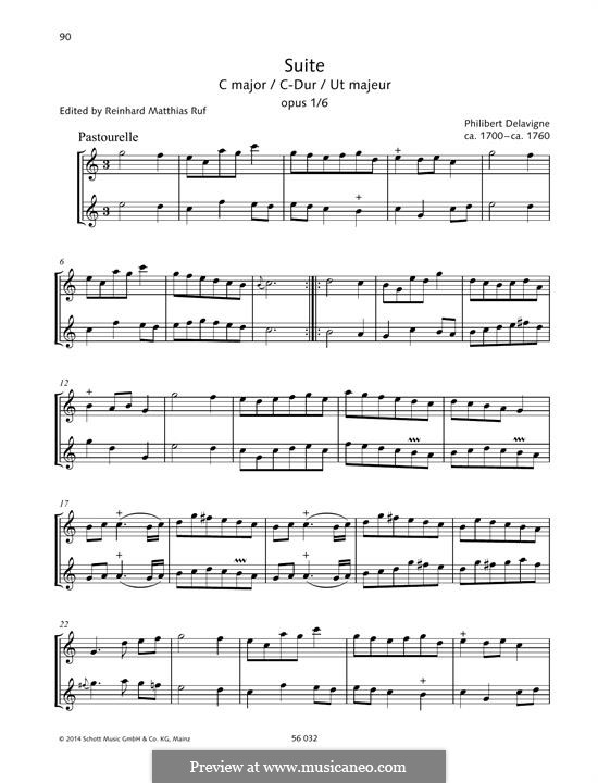 Suite C Major: Suite C Major by Philibert Delavigne