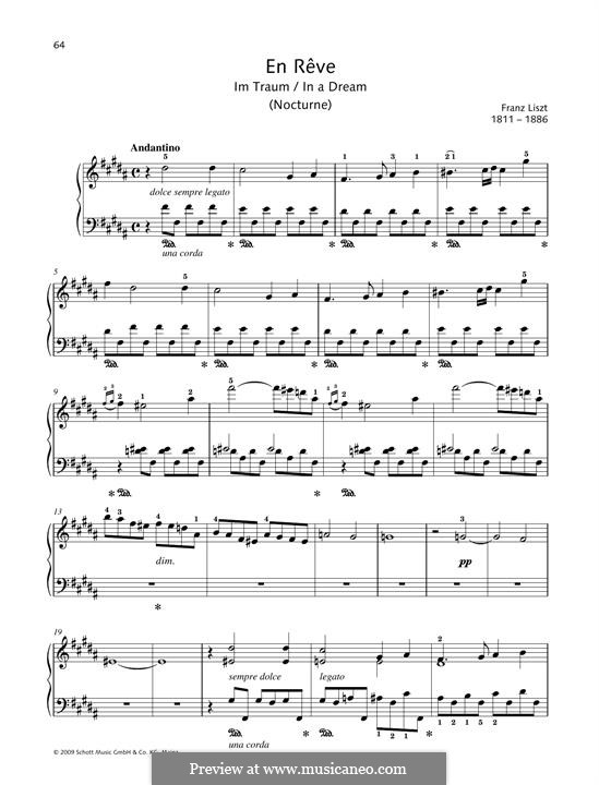 In a Dream: In a Dream by Franz Liszt