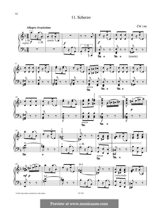 Twelve Pieces , TH 138 Op.40: No.11 Scherzo by Pyotr Tchaikovsky