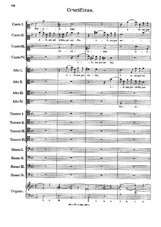 Crucifixus: Full score by Antonio Caldara