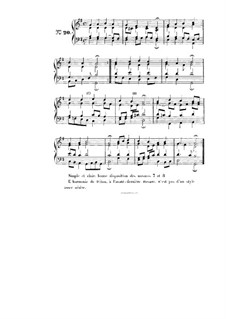 Choix de chorals: Choral No.20 by Johann Sebastian Bach