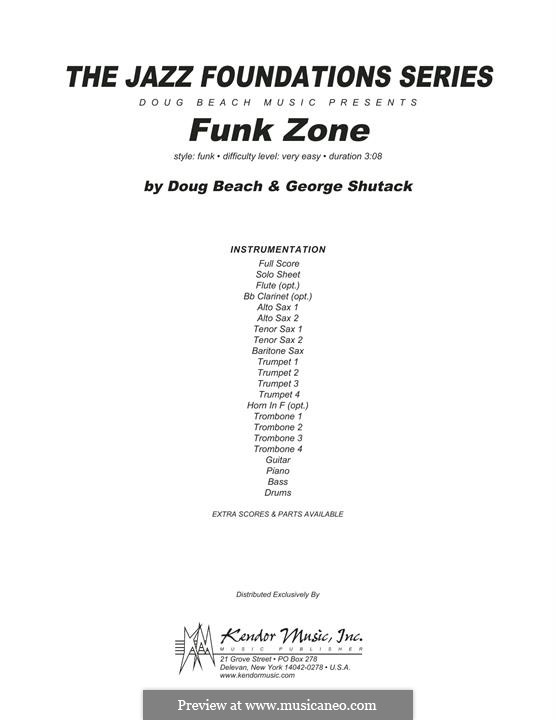 Funk Zone: Full Score by Doug Beach