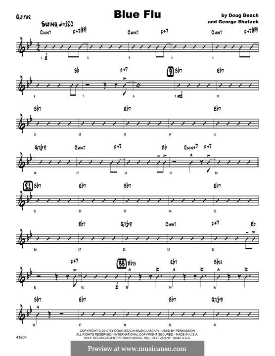 Blue Flu: Guitar part by Doug Beach