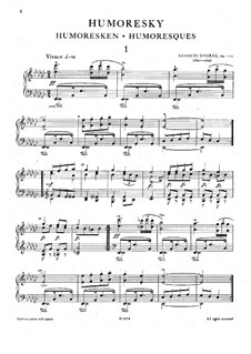 Complete set: For piano by Antonín Dvořák