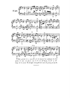 Choix de chorals: Choral No.47 by Johann Sebastian Bach