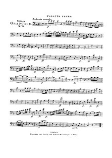 Benedicam Dominum, HV 55: Bassoon I part by Joseph Eybler